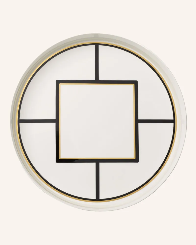 Villeroy & Boch Servier / Dekoschale Metrochic Gifts weiss Gelb