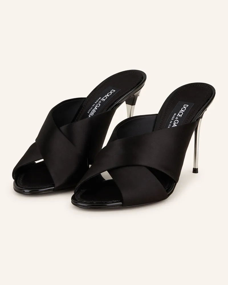 Dolce & Gabbana Mules Schwarz