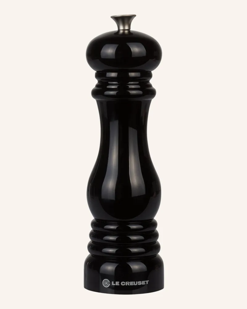 Le Creuset Pfeffermühle schwarz Schwarz