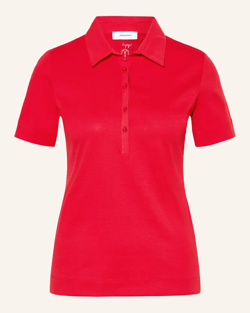 Darling Harbour Jersey-Poloshirt rot Red