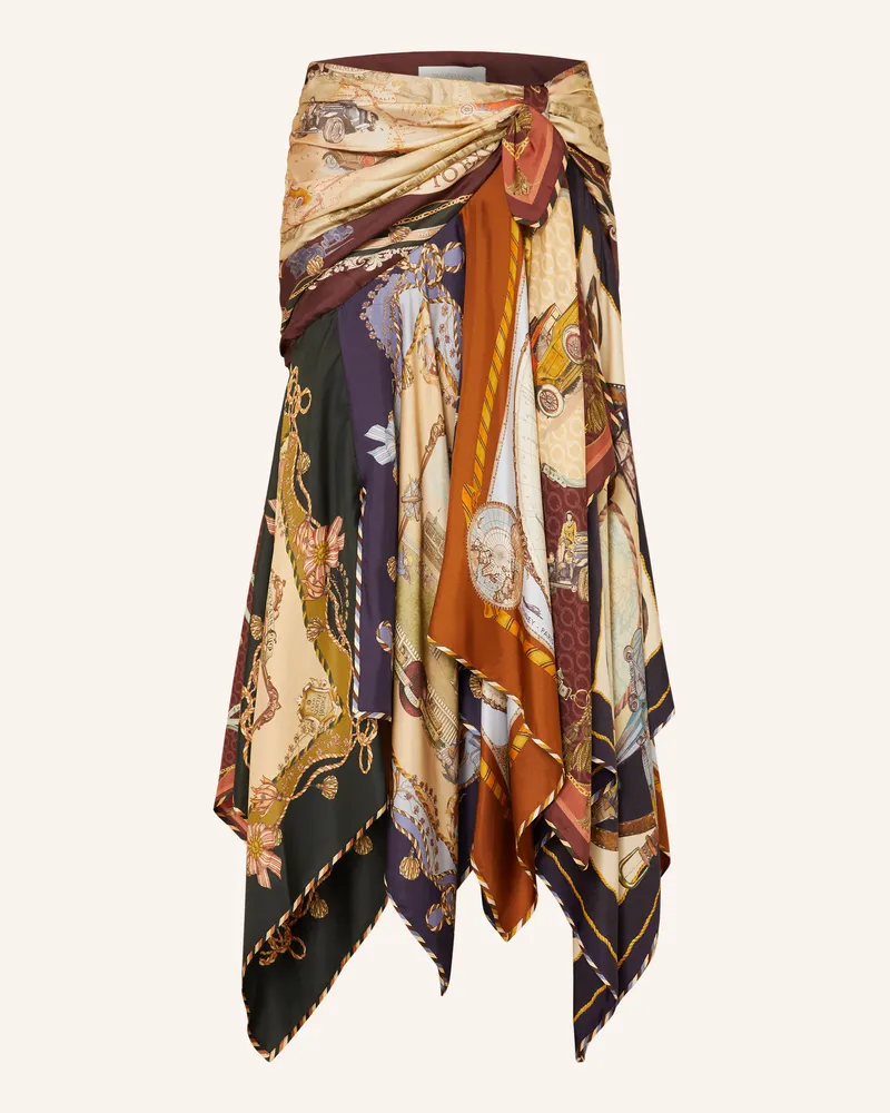 Zimmermann Seidenrock Valiant beige Creme