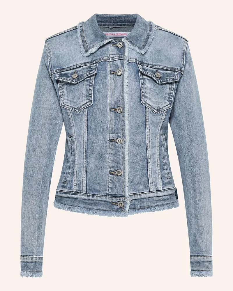 Frieda & Freddies Jeansjacke PETTY Blau