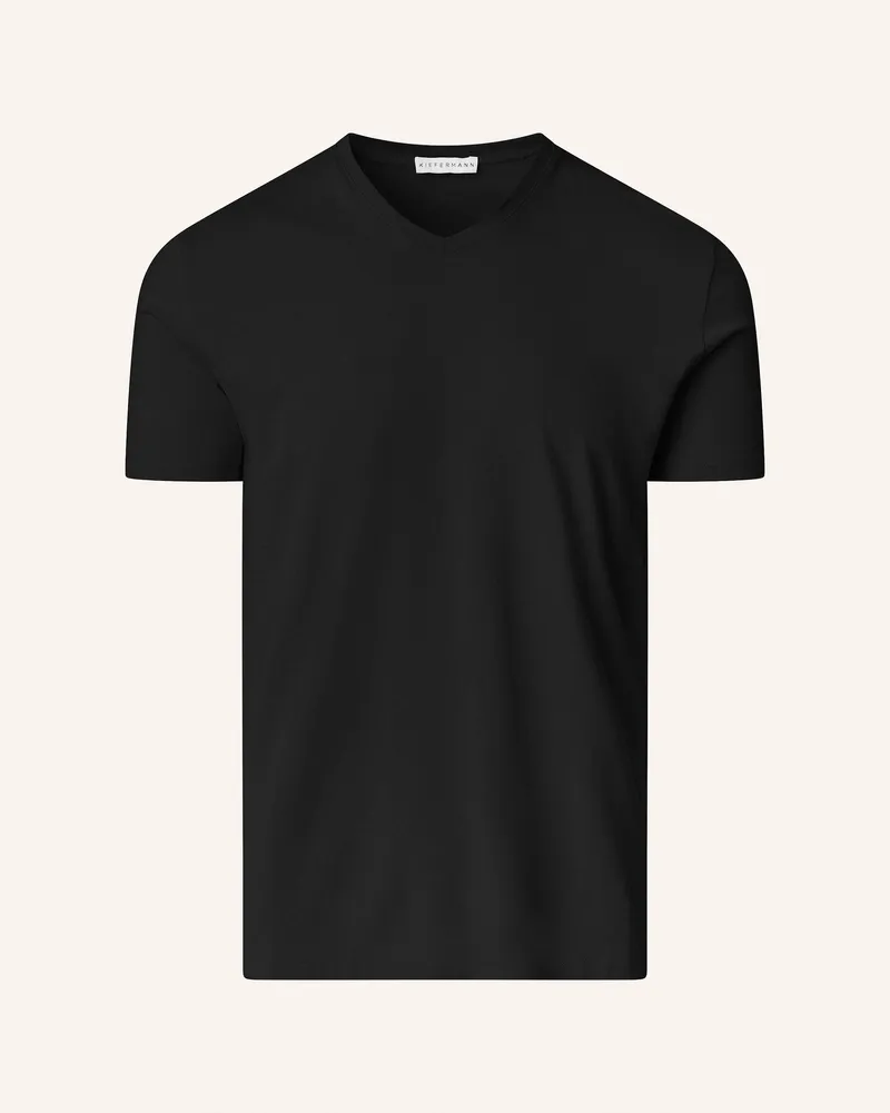 KIEFERMANN T-Shirt Hapes schwarz Schwarz