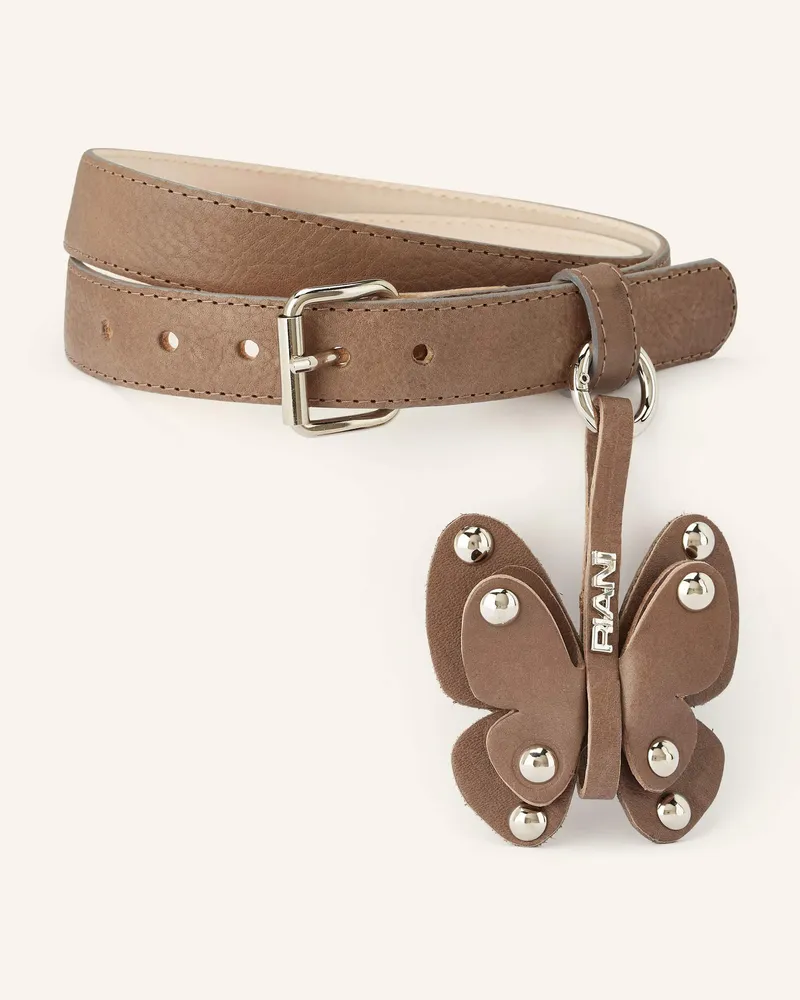 Riani Ledergürtel Taupe