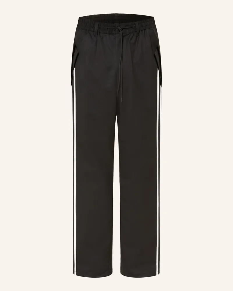 Y-3 Hose Im Jogging-Stil Oversized Fit schwarz Schwarz