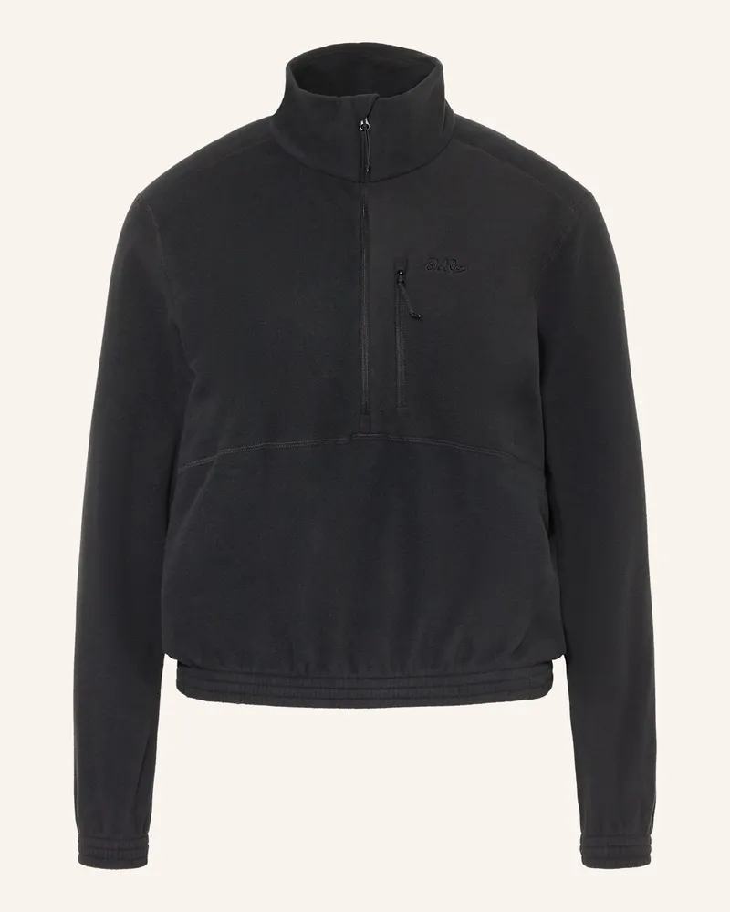 Odlo Fleece-Troyer Classic schwarz Schwarz