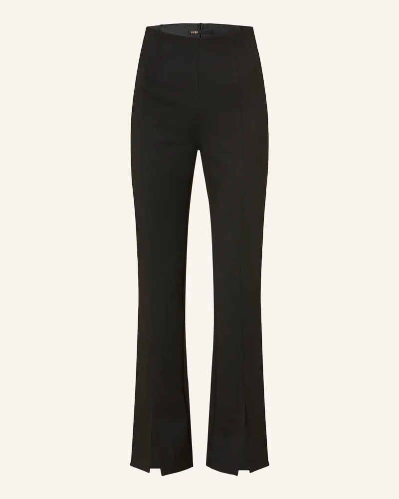 Maje Bootcut-Hose Schwarz