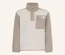 Fleece-Troyer Yumiori beige