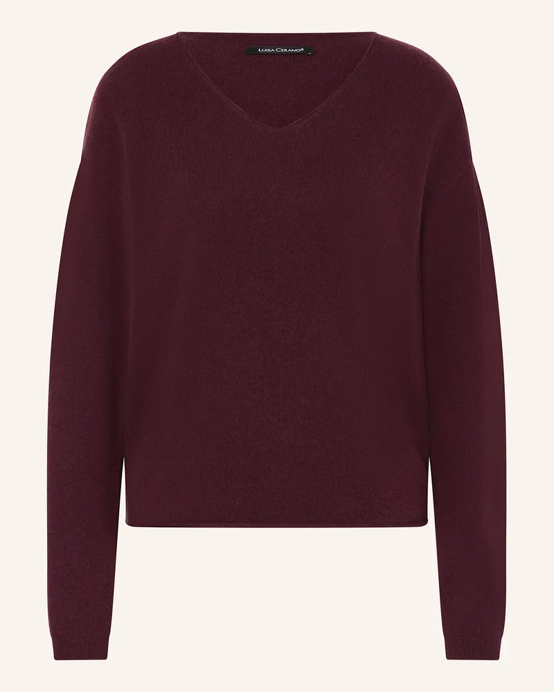 Luisa Cerano Pullover Dunkellila