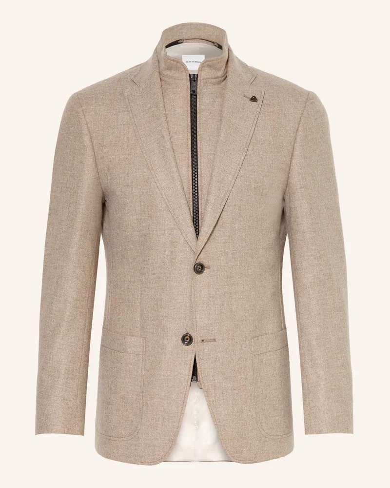Roy Robson Sakko Regular Fit Mit Herausnehmbarer Blende beige Taupe