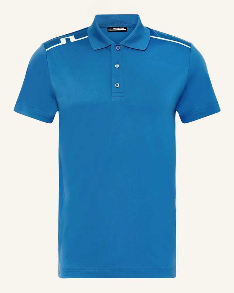 J.Lindeberg Funktions-Poloshirt Blau