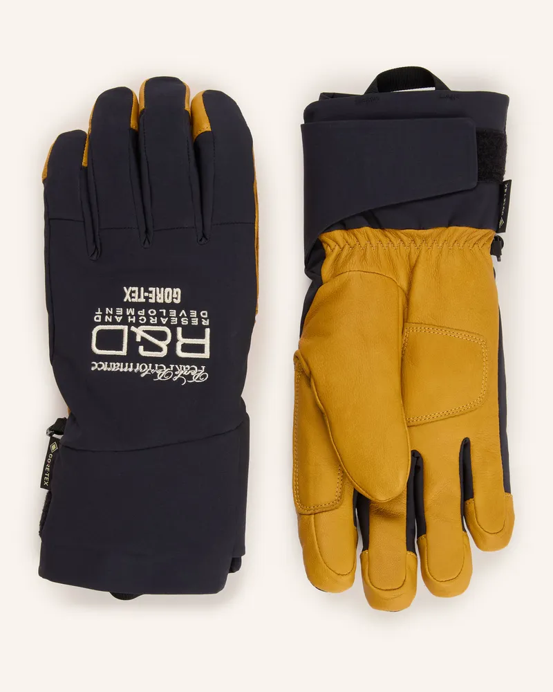 Peak Performance Skihandschuhe 40y R&D Gore-Tex schwarz Schwarz
