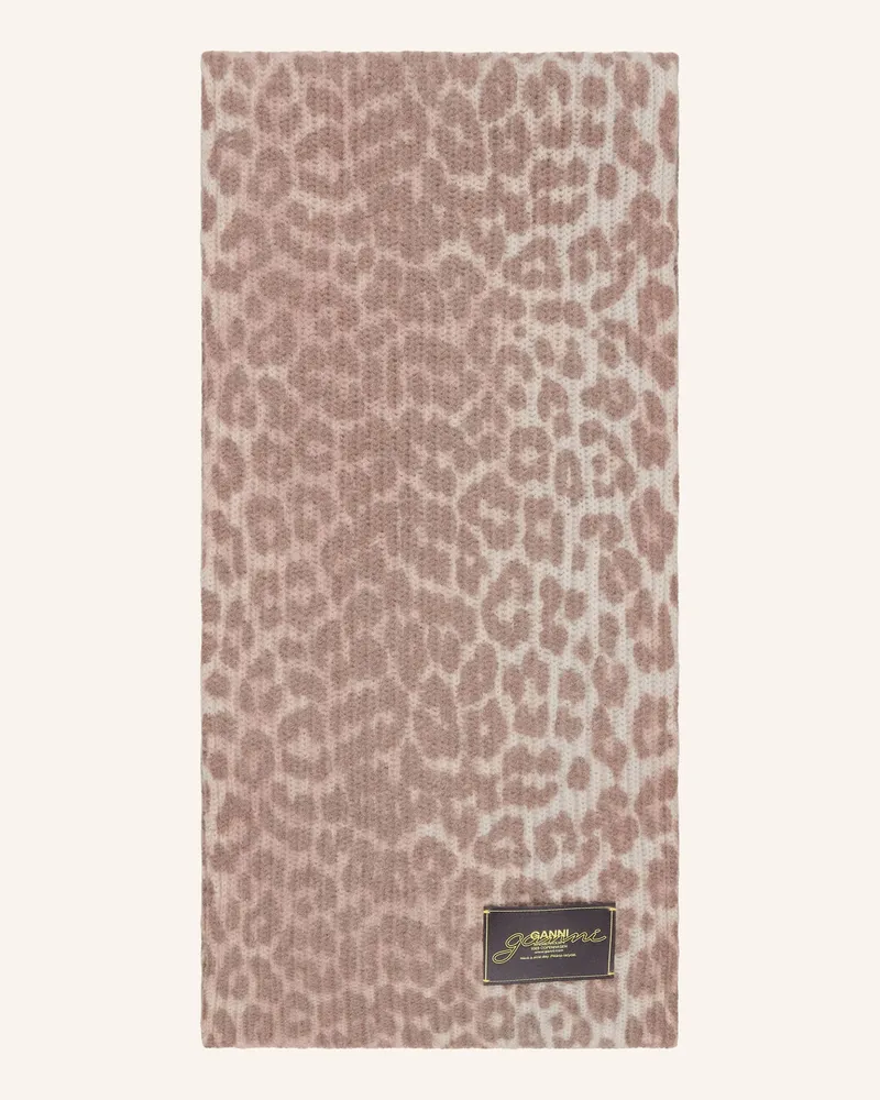 Ganni Schal Taupe