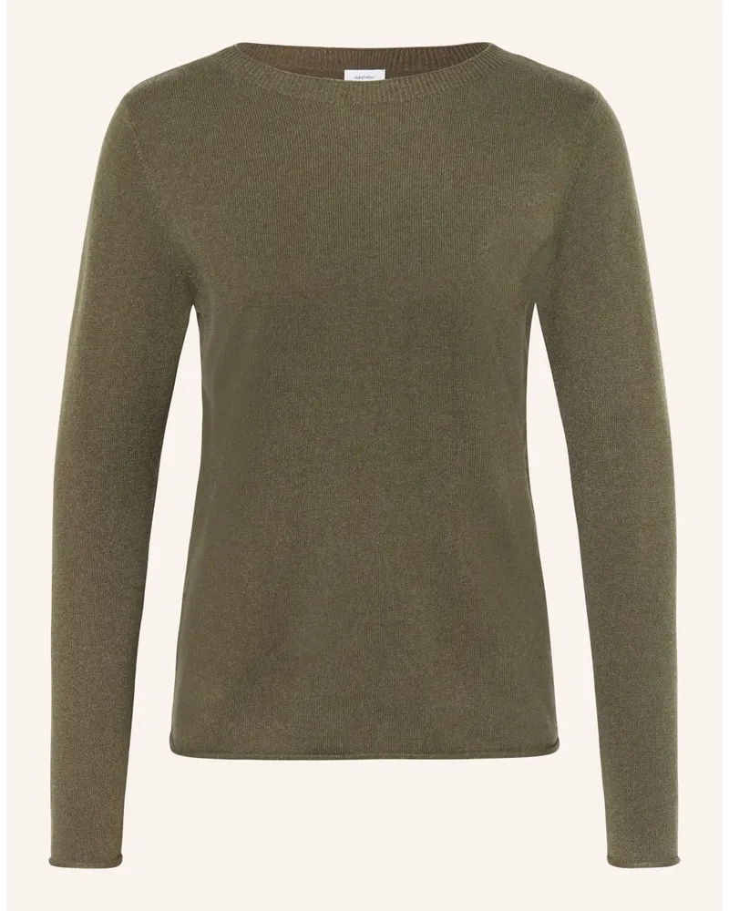 Darling Harbour Cashmere-Pullover Gruen