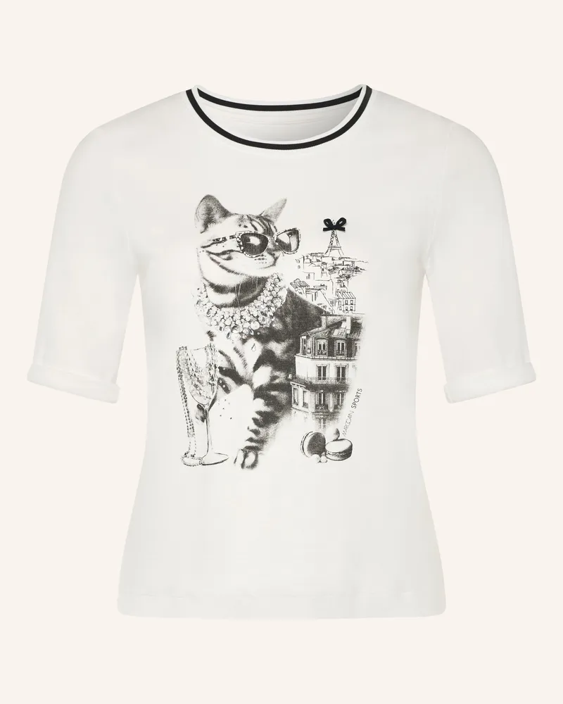 Marc Cain T-Shirt Mit Schmucksteinen weiss 110