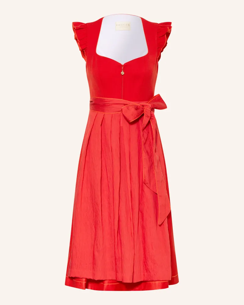 Krüger Dirndl Padme rot Rot