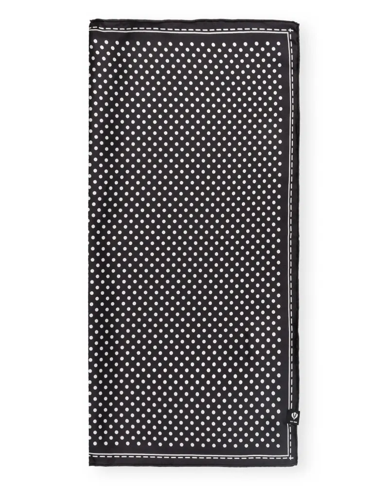 Fraas Seidentuch schwarz Schwarz