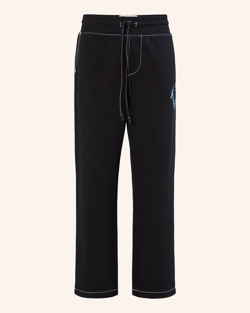 True Religion Sweatpant Baggy Big T schwarz Schwarz