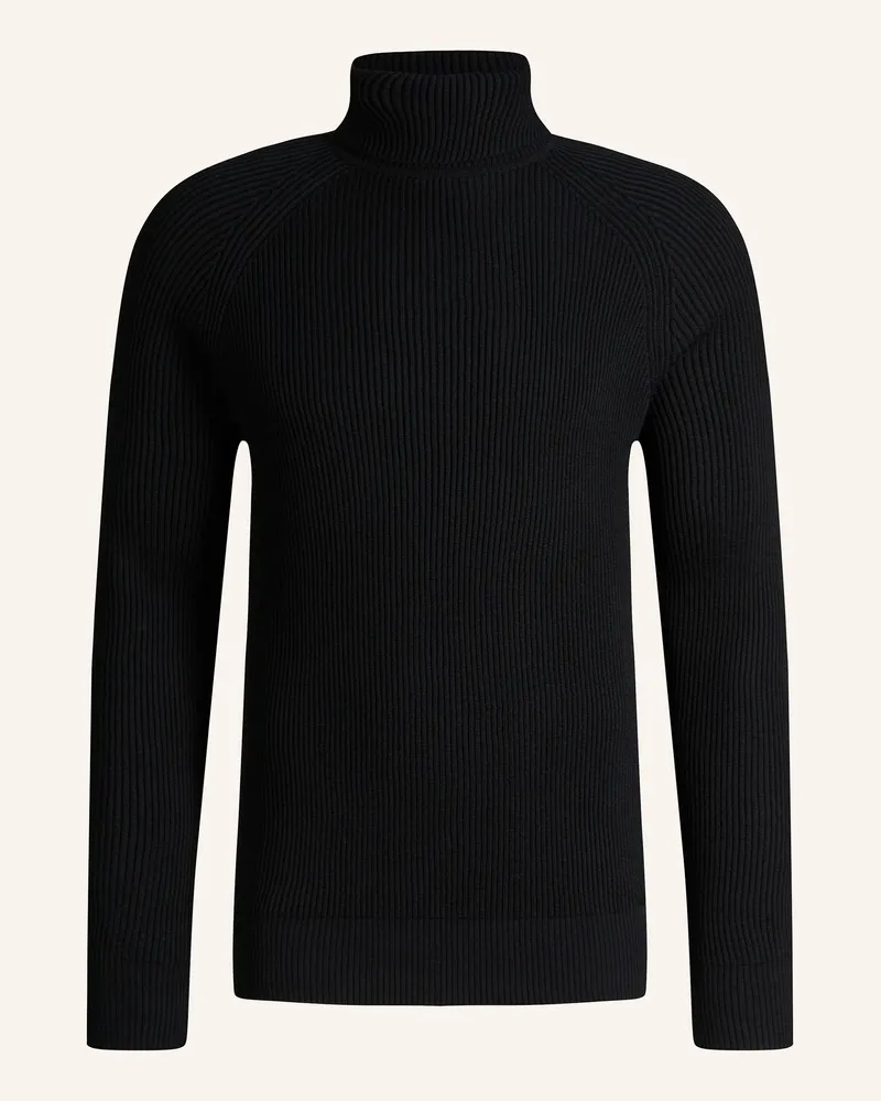 Strellson Rollkragenpullover schwarz Schwarz