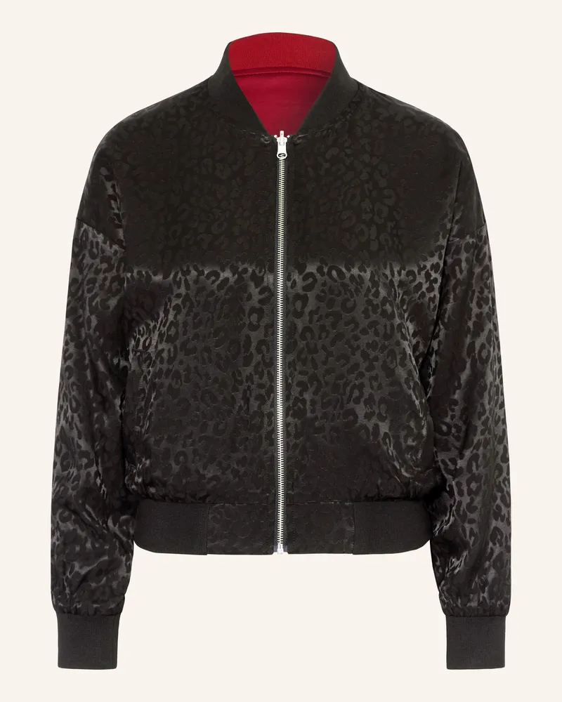 OH APRIL Blouson Elin Zum Wenden schwarz Schwarz