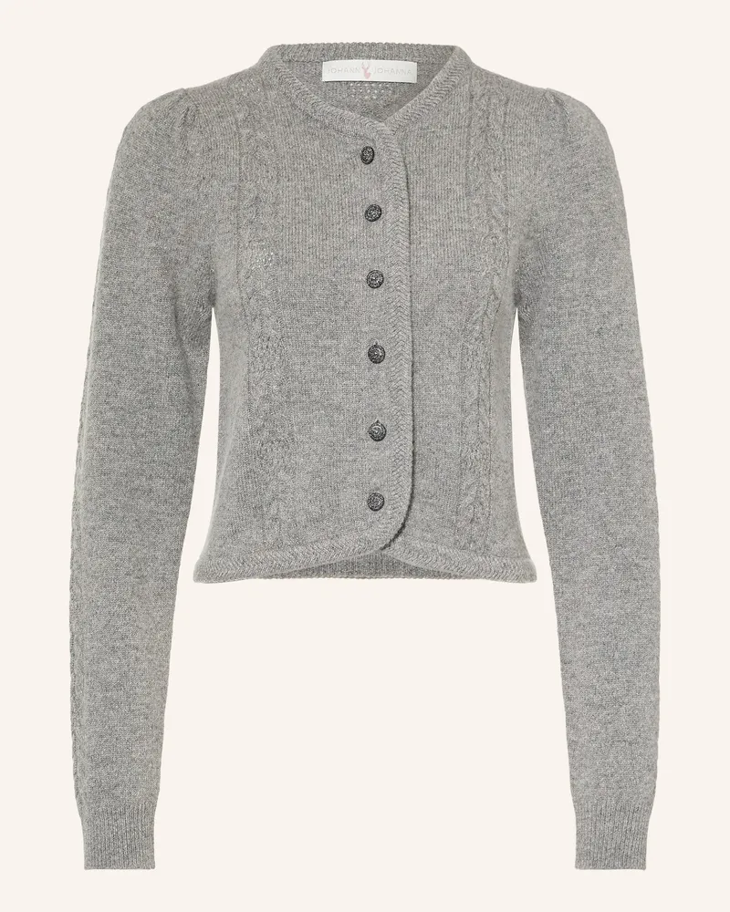 Johann & Johanna Strickjacke grau Grau