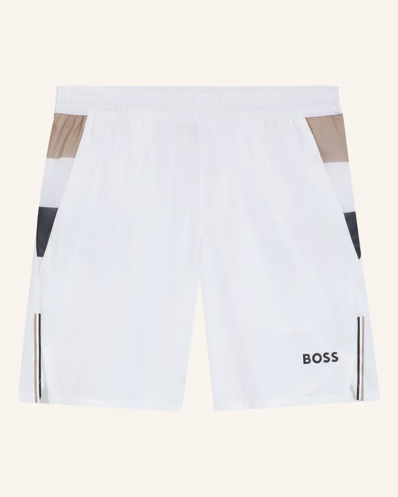 HUGO BOSS Tennisshorts T-MATCH Weiss