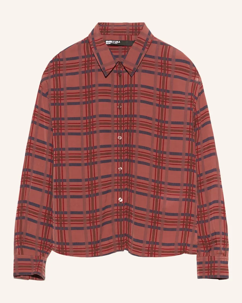 BIMBA Y LOLA Boxy-Hemdbluse lila Lila