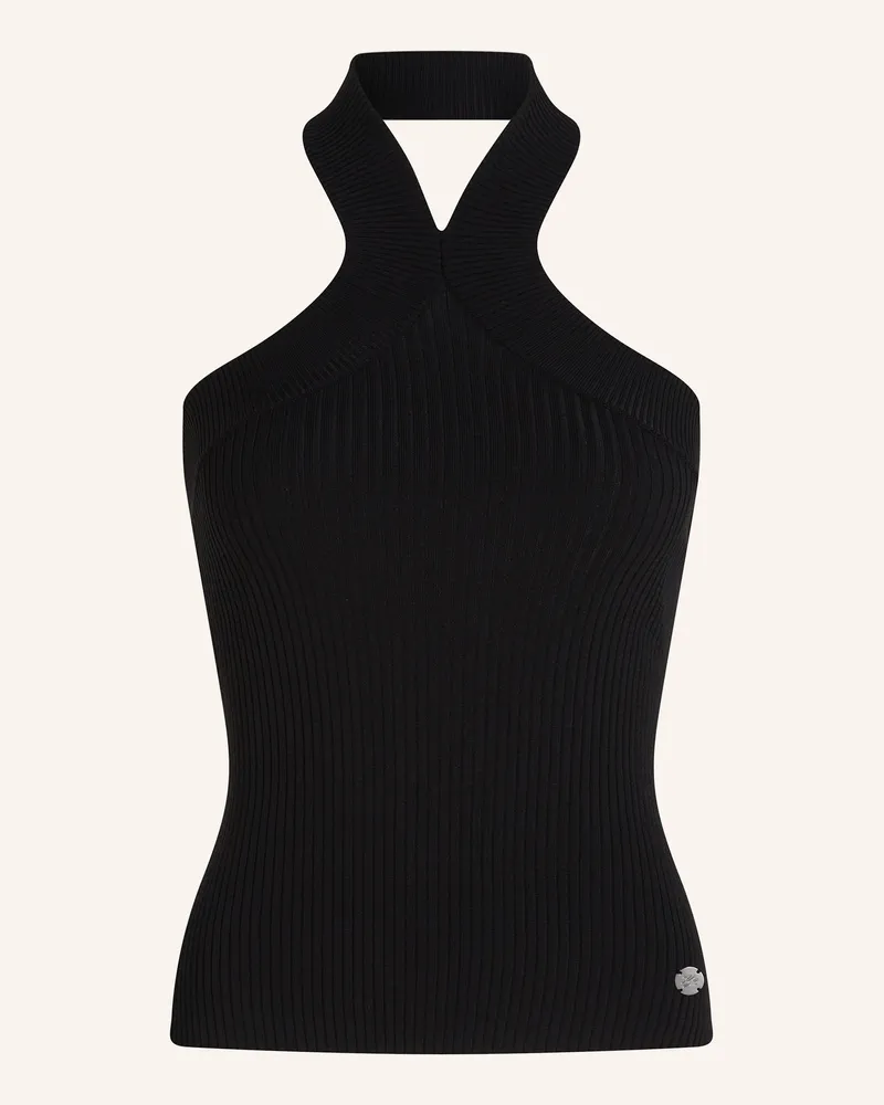 Karl Lagerfeld Top schwarz Schwarz