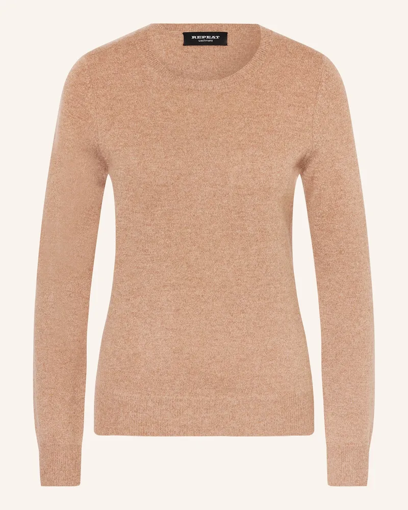 Repeat Cashmere-Pullover Camel