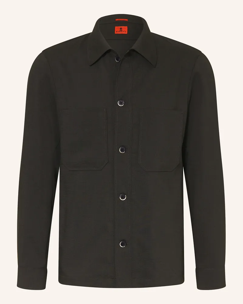 BARENA Overshirt Capitan schwarz Schwarz