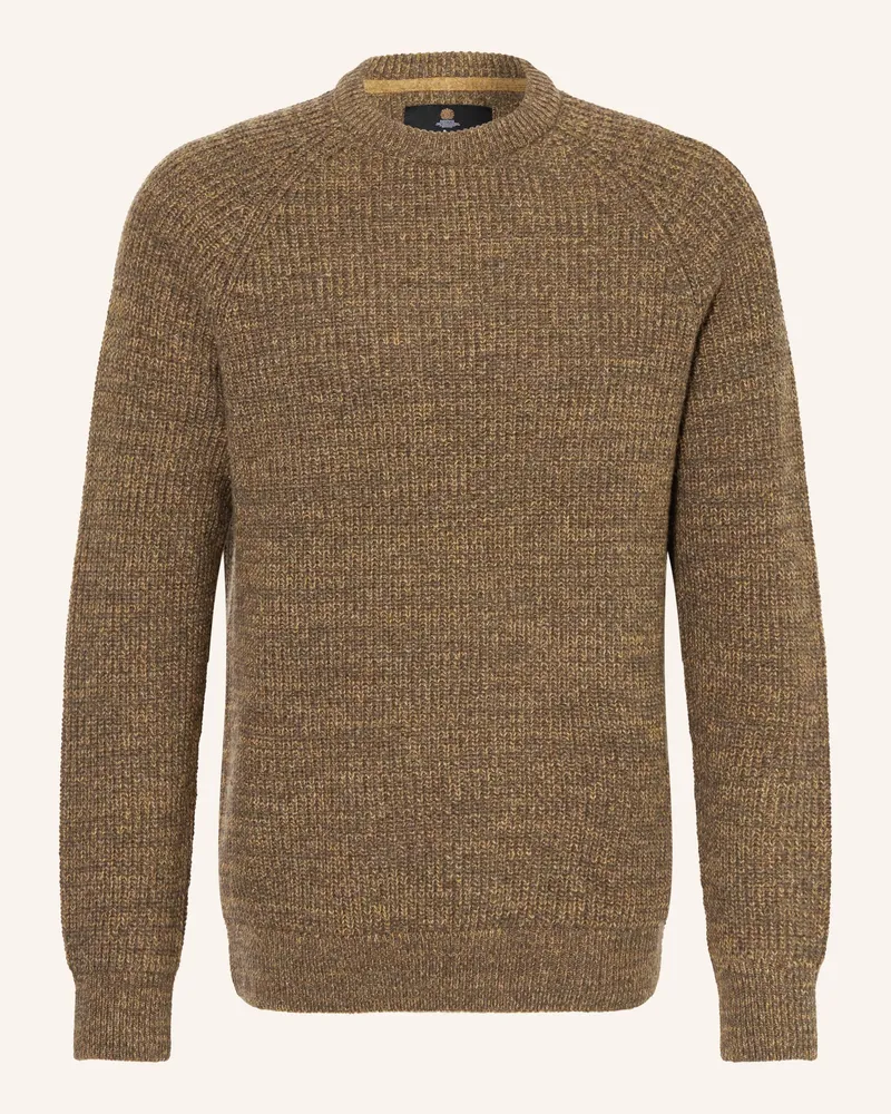 Barbour Pullover Horseford braun Dunkelbraun