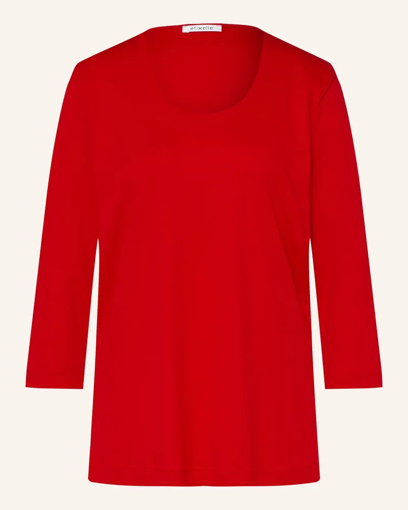 Efixelle Shirt Mit 3/4-Arm rot Rot