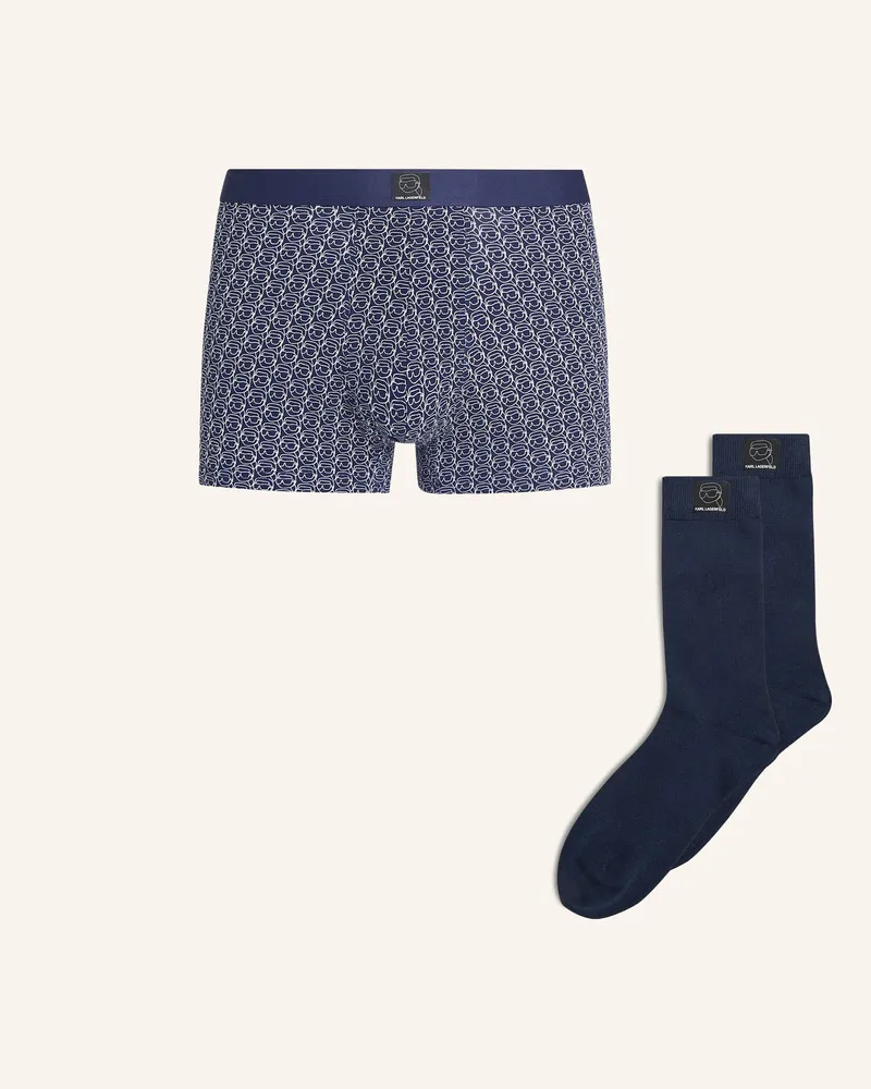 Karl Lagerfeld Unterwäsche-Set blau Dunkelblau