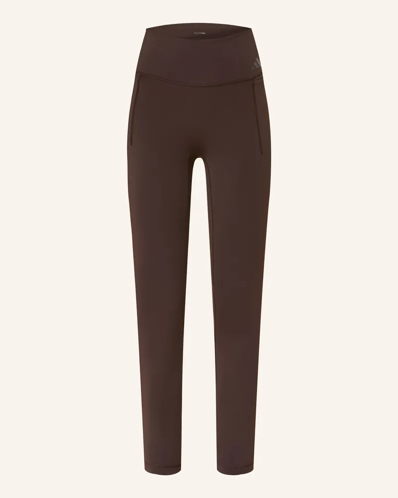adidas Tights OPTIME Dunkelbraun
