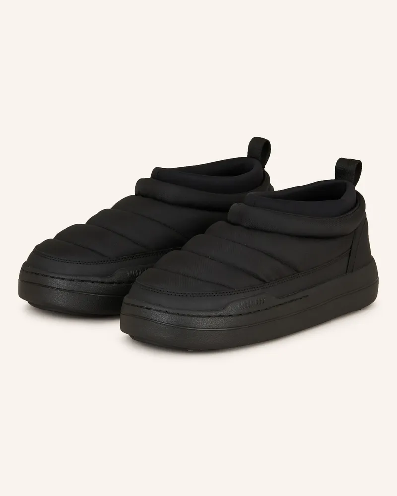 Moon Boot Slipper MB PARK SOFT Schwarz