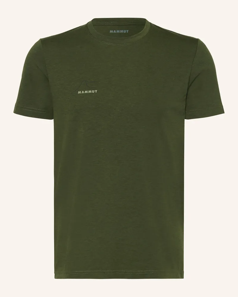 Mammut T-Shirt MOUNTAIN EIGER Dunkelgrün