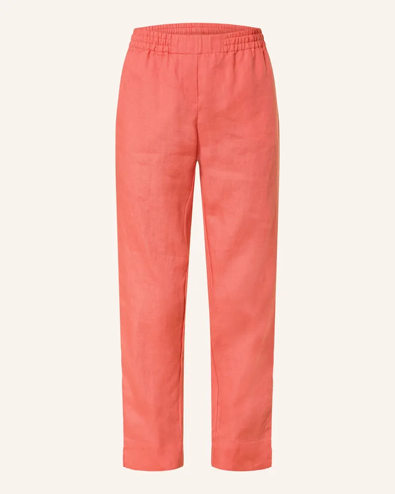lilienfels Leinenhose orange Hellrot