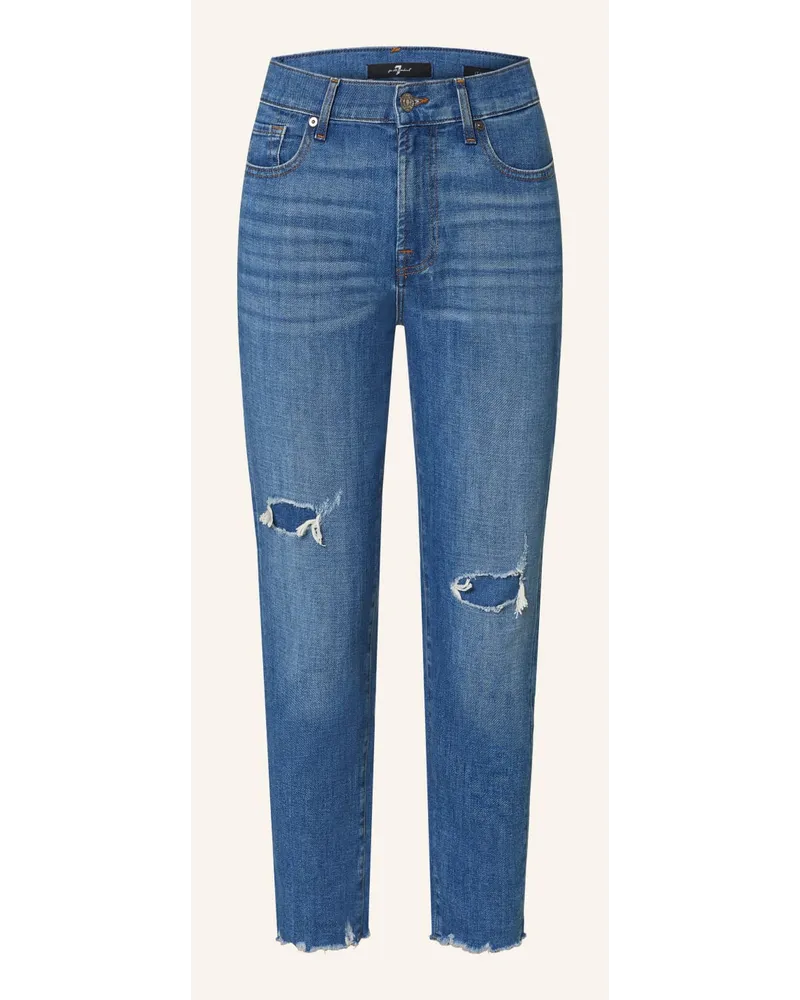 7 for all mankind 7/8-Jeans JOSEFINA BLUE RIVER Blau