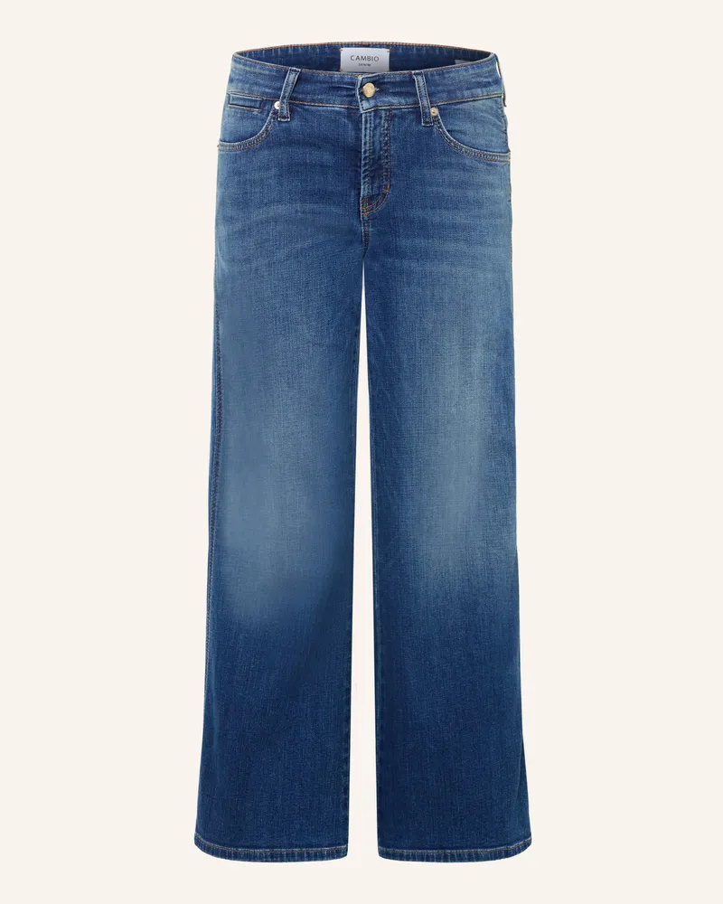 Cambio Bootcut Jeans Fina blau 5167