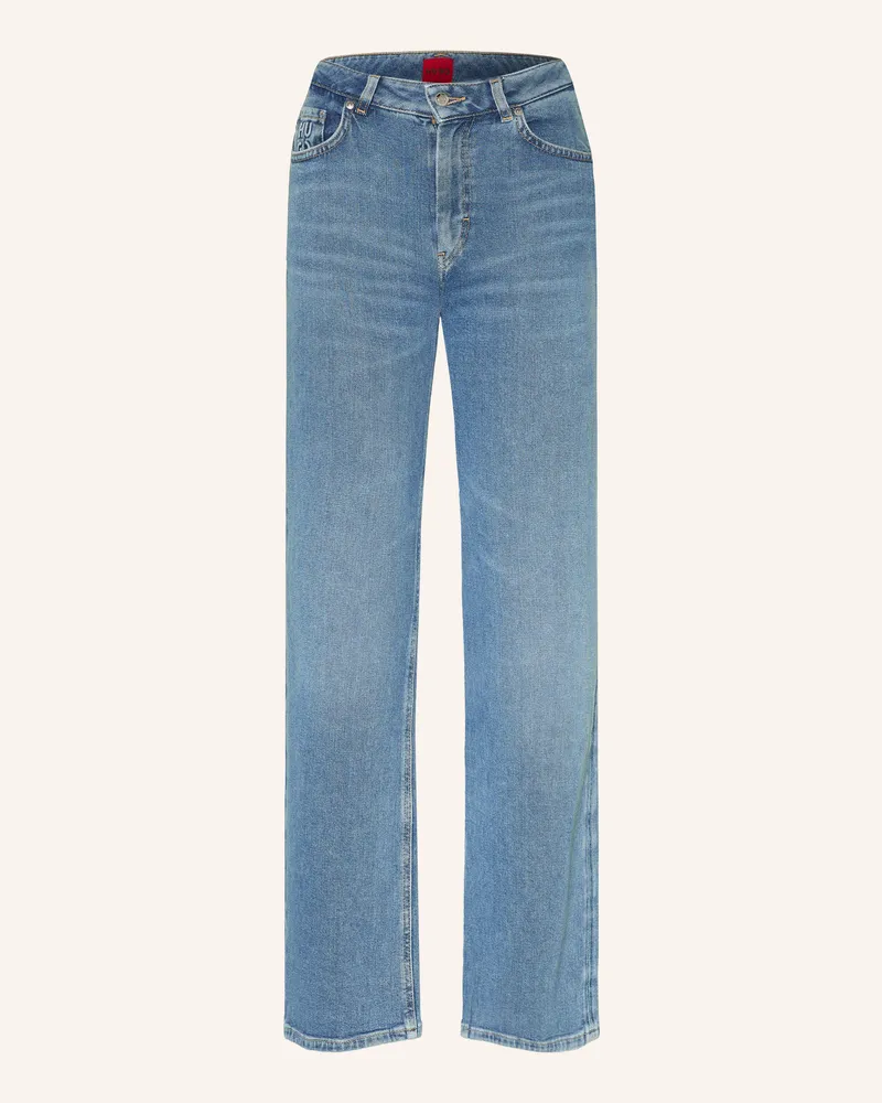 HUGO BOSS Bootcut Jeans Gorinne blau 437