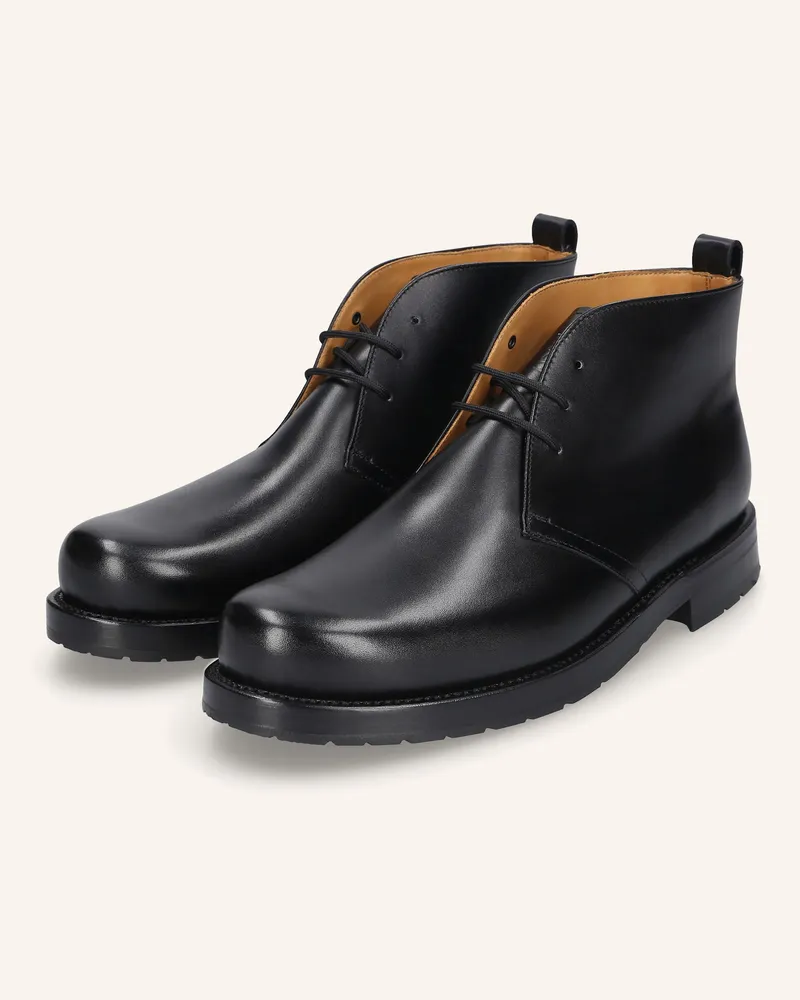 Heinrich Dinkelacker Schnürboots Rio Plain Bc schwarz Schwarz