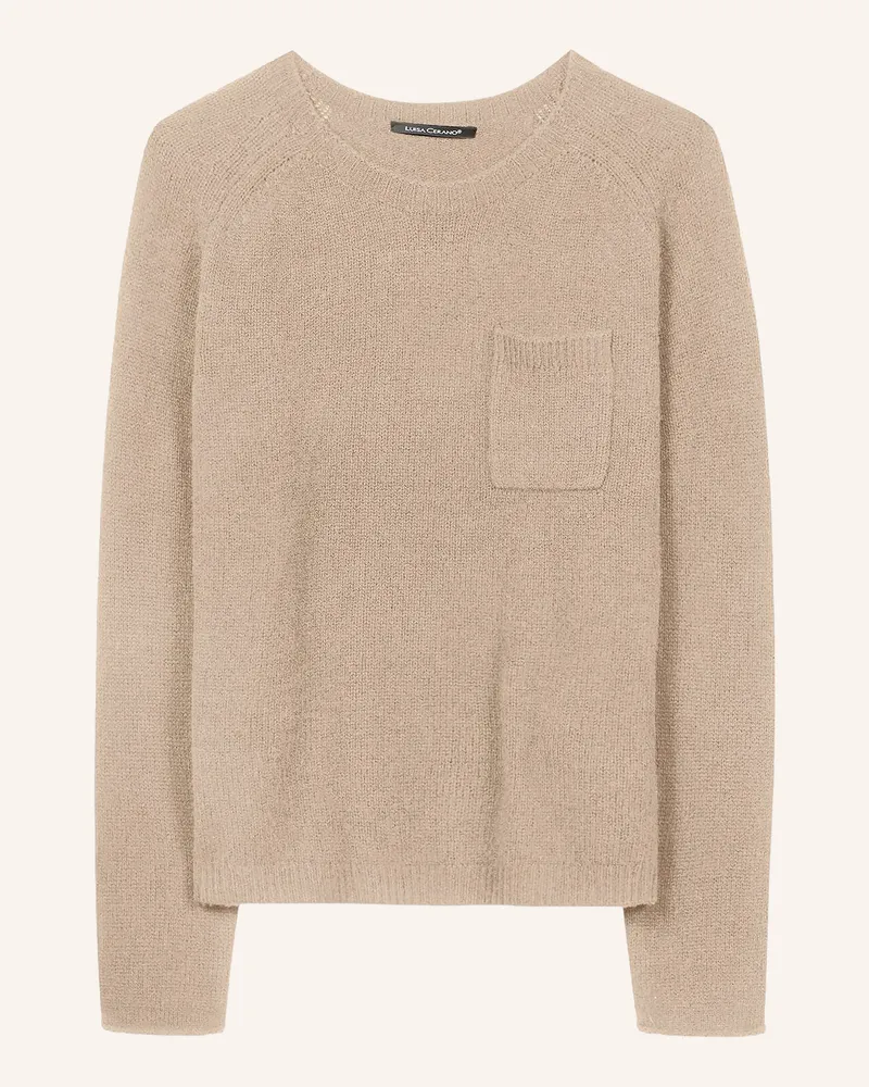 Luisa Cerano Pullover braun Hellbraun