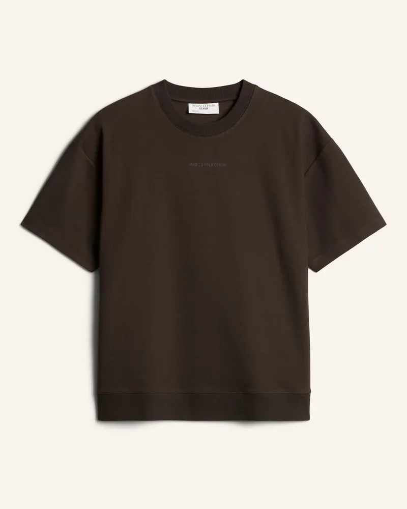 Marc O'Polo T-Shirt braun Dunkelbraun