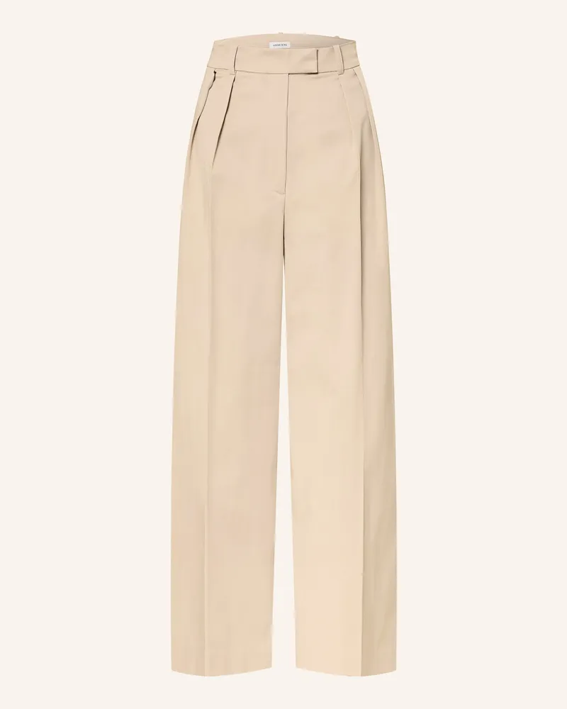 Anine Bing Marlenehose LOU Beige