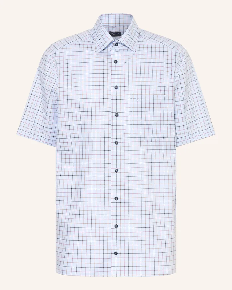 Olymp Kurzarm-Hemd Luxor comfort fit Hellblau
