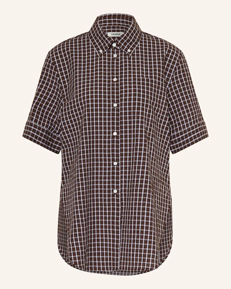 Sandro Hemdbluse Braun