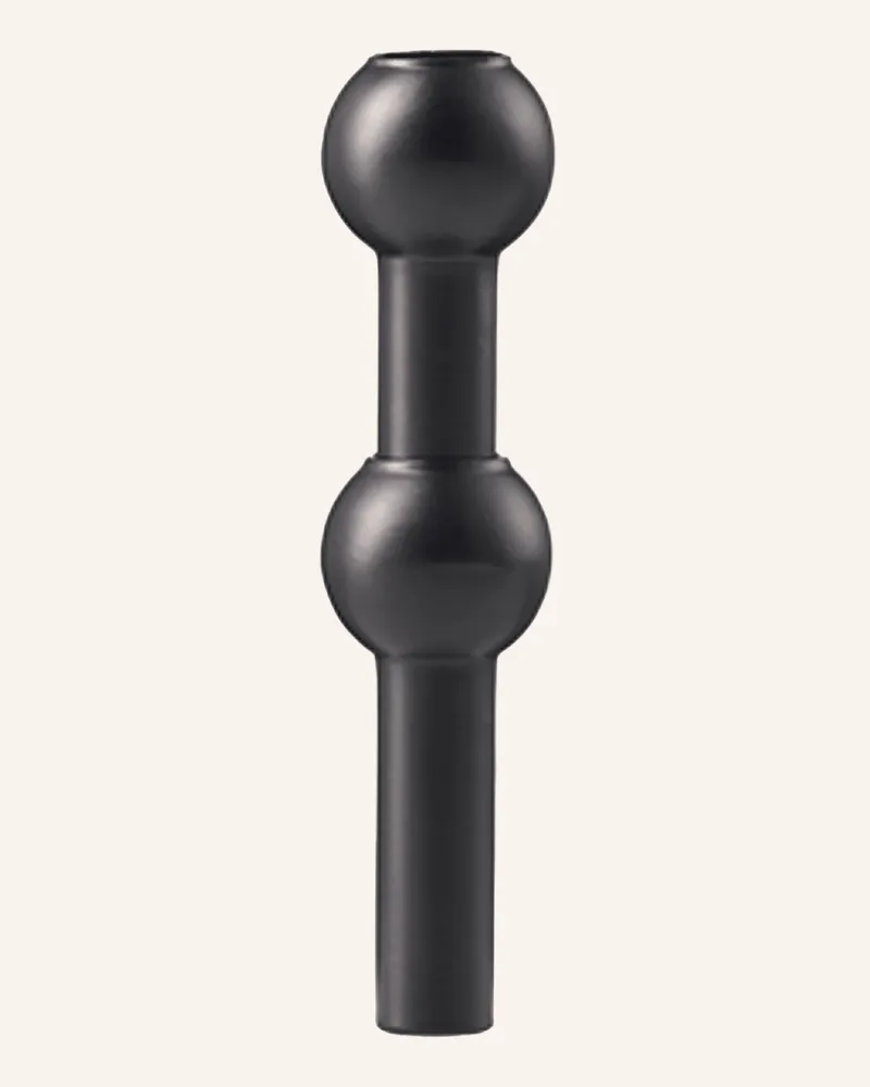 STOFF Nagel Vase schwarz Schwarz