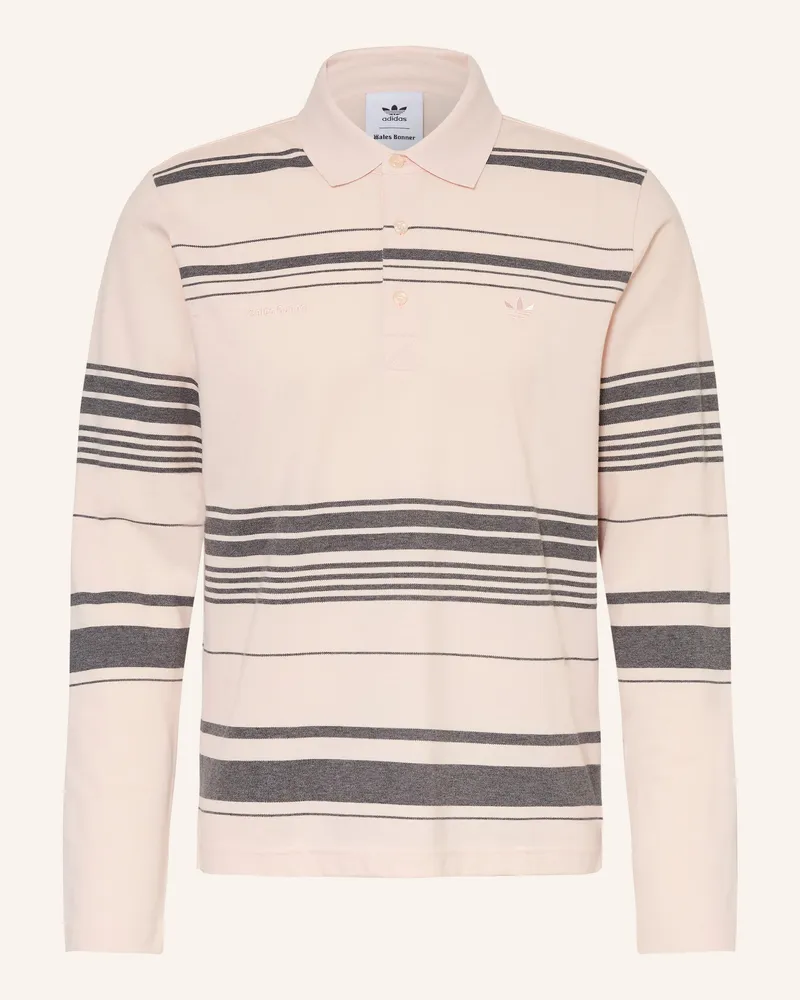 adidas Piqué-Poloshirt WALES BONNER Regular Fit Hellrosa