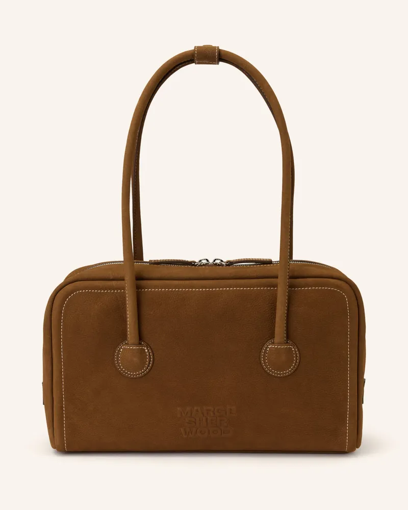 Marge Sherwood Schultertasche Soft Boston braun Braun