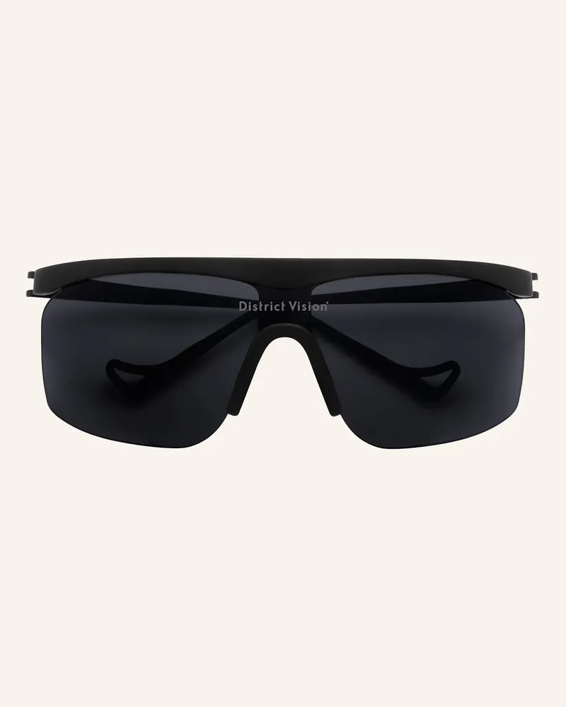 District Vision Multisportbrille KONOHA SUN PRINTER Schwarz